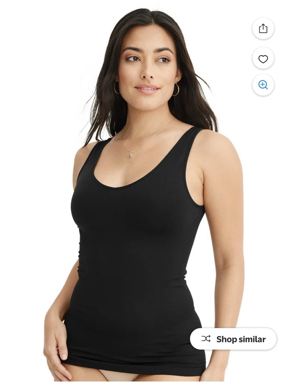 Jockey Core Body Smoothing Shaping Tank Top